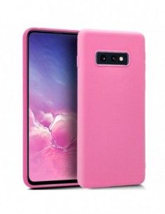 Funda gel TPU Samsung G970 Galaxy S10e rosa