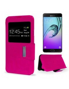 Funda libro soporte TPU Samsung Galaxy A5 (2016) rosa