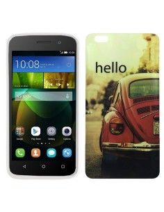 Carcasa TPU Huawei G650 G Play Mini diseño Car