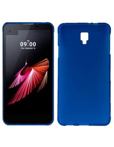 Funda gel TPU LG X Screen azul