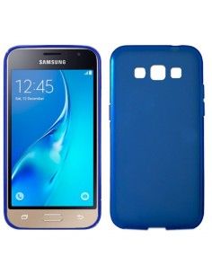 Funda gel TPU Samsung J120 Galaxy J1 (2016) azul