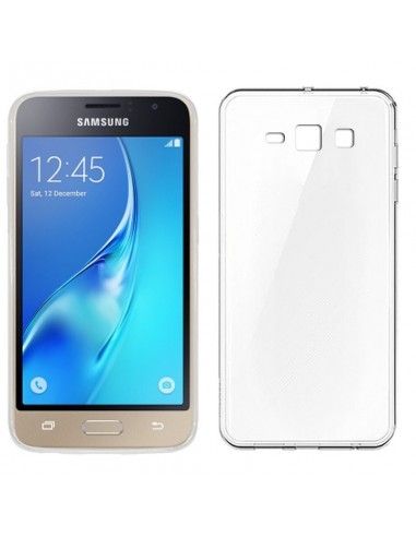 Funda gel TPU fino Samsung J120 Galaxy J1 (2016) transparente