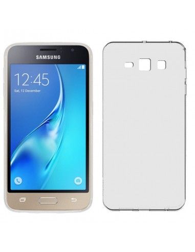 Funda gel TPU mate Samsung J120 Galaxy J1 (2016) transparente