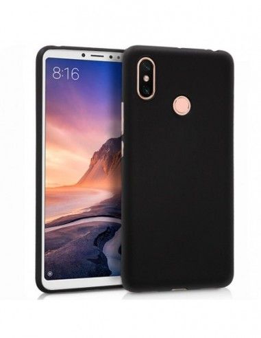Funda gel TPU Xiaomi Mi Max 3 negra