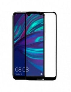 Protector pantalla vidrio templado Huawei Y7 (2019) (Full 3D negro)