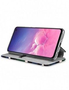 Funda libro soporte TPU Samsung G970 Galaxy S10e diseño Camuflaje Militar 2