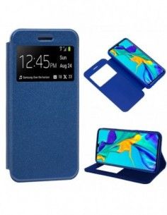 Funda libro soporte TPU Huawei P30 azul