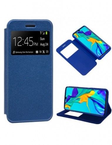 Funda libro soporte TPU Huawei P30 azul