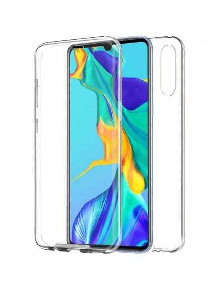 Funda gel TPU 3D Huawei P30 transparente (Frontal + trasera)