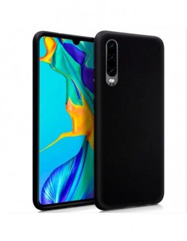 Funda gel TPU Huawei P30 negra