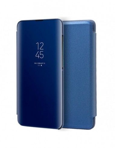 Funda libro soporte Huawei P30 Pro Clear View azul