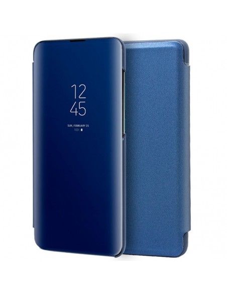 Funda libro soporte Huawei P30 Pro Clear View azul