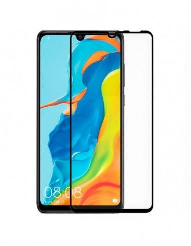 Protector pantalla vidrio templado Huawei P30 Lite (Full 3D negro)