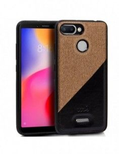Carcasa TPU Xiaomi Redmi 6 / 6A diseño bicolor Beige