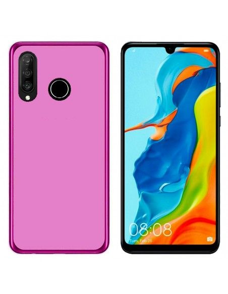 Funda gel TPU Huawei P30 Lite rosa
