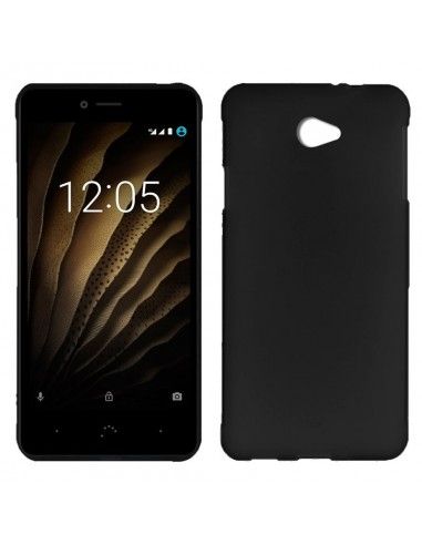 Funda gel TPU BQ Aquaris U / U Lite negra