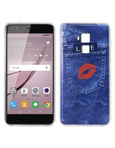 Carcasa TPU Huawei Nova Plus diseño Vaqueros