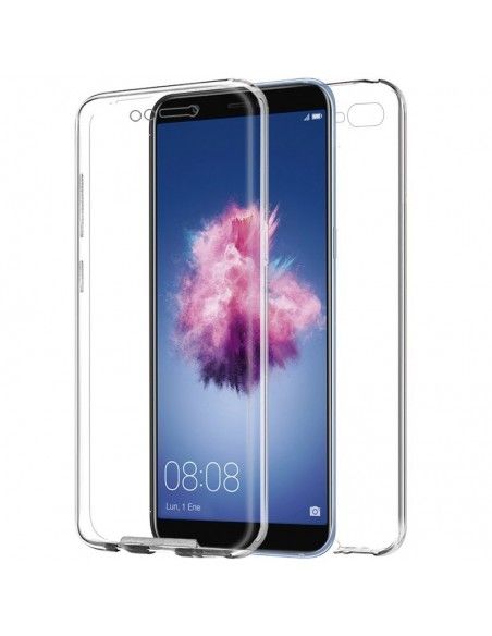 Funda gel TPU 3D Huawei P Smart transparente (Frontal + trasera)