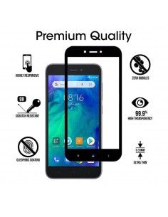 Protector pantalla vidrio templado Xiaomi Redmi GO (Full 3D negro)