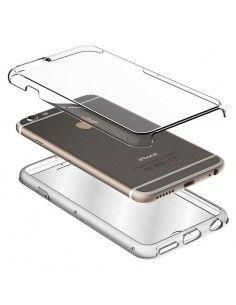 Funda gel TPU 3D 2 en 1 Huawei P10 Plus transparente (Frontal + trasera) 2