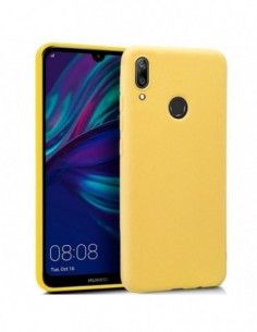 Funda gel TPU Huawei Y7 (2019) amarilla