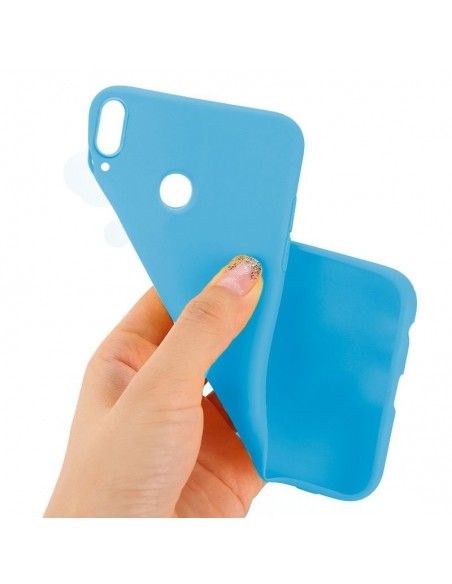 Funda gel TPU Huawei Y7 (2019) celeste