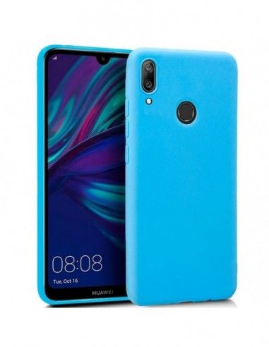 Funda gel TPU Huawei Y7 (2019) celeste