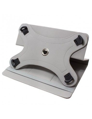 Funda soporte giratorio universal tablets 7'' pulgadas polipiel rosa