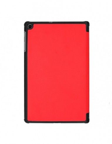 Funda soporte Samsung Galaxy Tab A 2019 10,1 pulgadas (T510-T515) polipiel roja