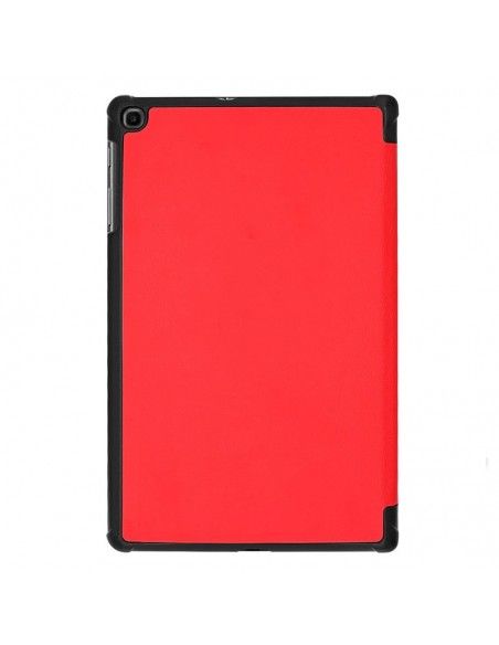 Funda soporte Samsung Galaxy Tab A 2019 10,1 pulgadas (T510-T515) polipiel roja
