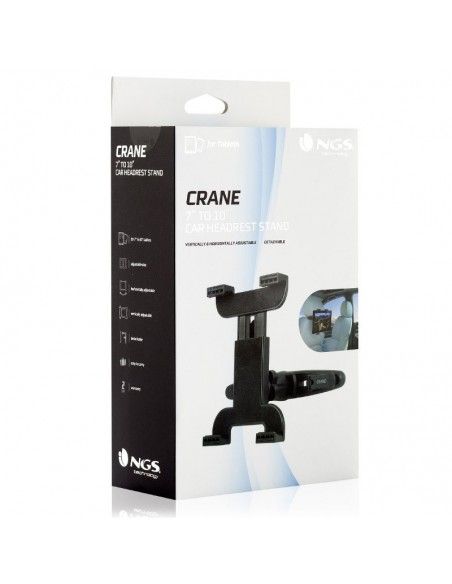 Soporte universal reposacabezas coche para tabletas NGS Crane