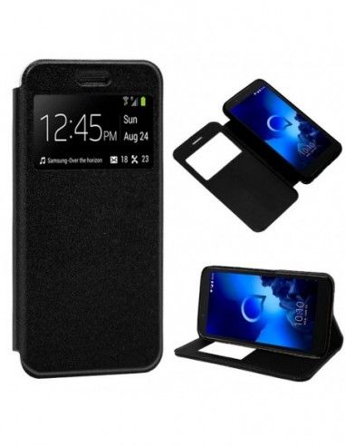 Funda libro soporte TPU Alcatel 1C...