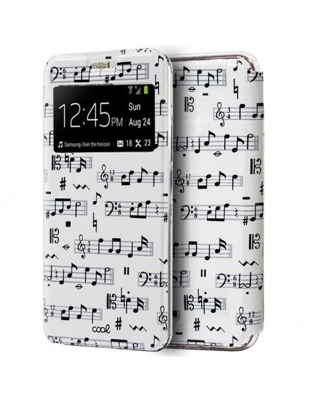 Funda libro soporte TPU Xiaomi Mi 9 SE diseño Música