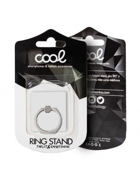 Soporte Ring Stent plata