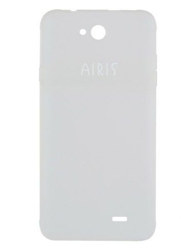 Funda gel TPU mate original Airis TM55S / TM55SW transparente