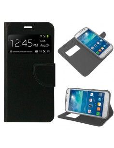 Funda libro soporte TPU Samsung Galaxy Grand / Grand Neo / Neo Plus negra