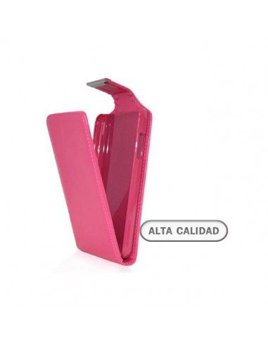 Funda tapa BQ Aquaris 4 rosa
