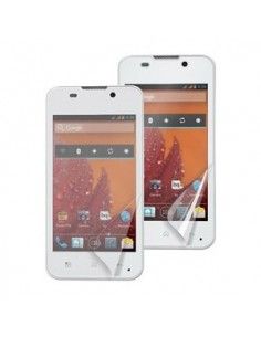 Juego de dos protectores de pantalla adhesivos para BQ Aquaris 4 (Mate + transparente)