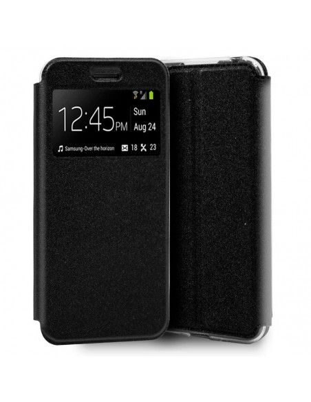 Funda libro soporte TPU Huawei Y5 (2019) negra