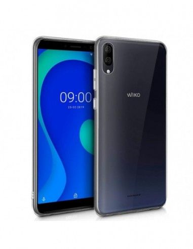 Funda gel TPU Wiko Y80 transparente