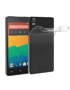 Funda gel TPU mate BQ Aquaris E5 HD / E5 FHD transparente 2