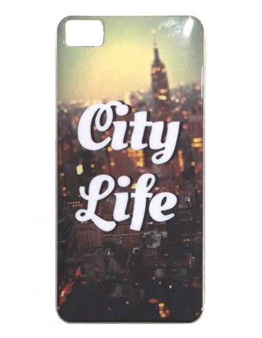 Carcasa TPU BQ Aquaris M4.5 / A4.5 diseño City Life