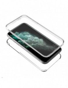 Funda gel TPU 3D iPhone 11 Pro Max transparente (Frontal + trasera) 2