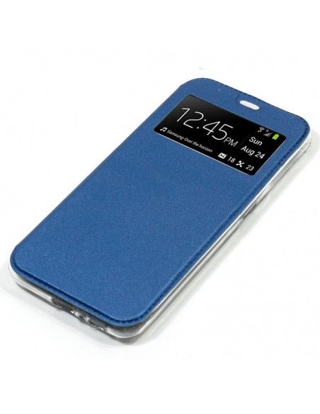 Funda libro soporte TPU LG Q60 / K50 azul