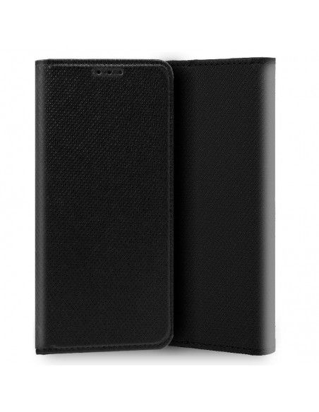 Funda libro cartera soporte TPU iPhone X / IPhone XS negra