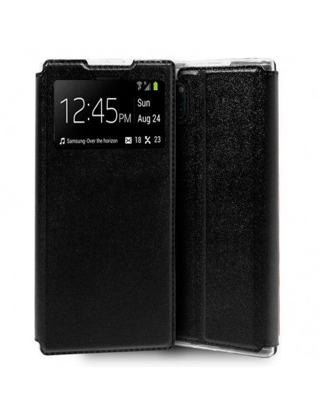 Funda libro soporte TPU Samsung N975 Galaxy Note 10 Plus negra