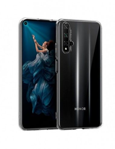 Funda gel TPU Huawei Nova 5T / Honor 20 transparente