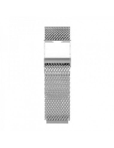 Correa Xiaomi Mi Band 3 / 4 metal plata