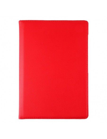 Funda soporte giratorio Samsung Galaxy Tab S5e 10,5 pulgadas (T720-T725) polipiel roja