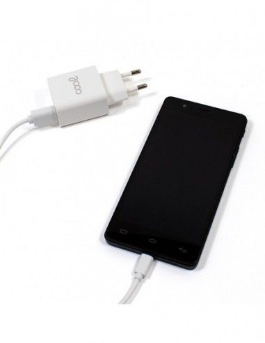 Cargador de red conector microUSB...